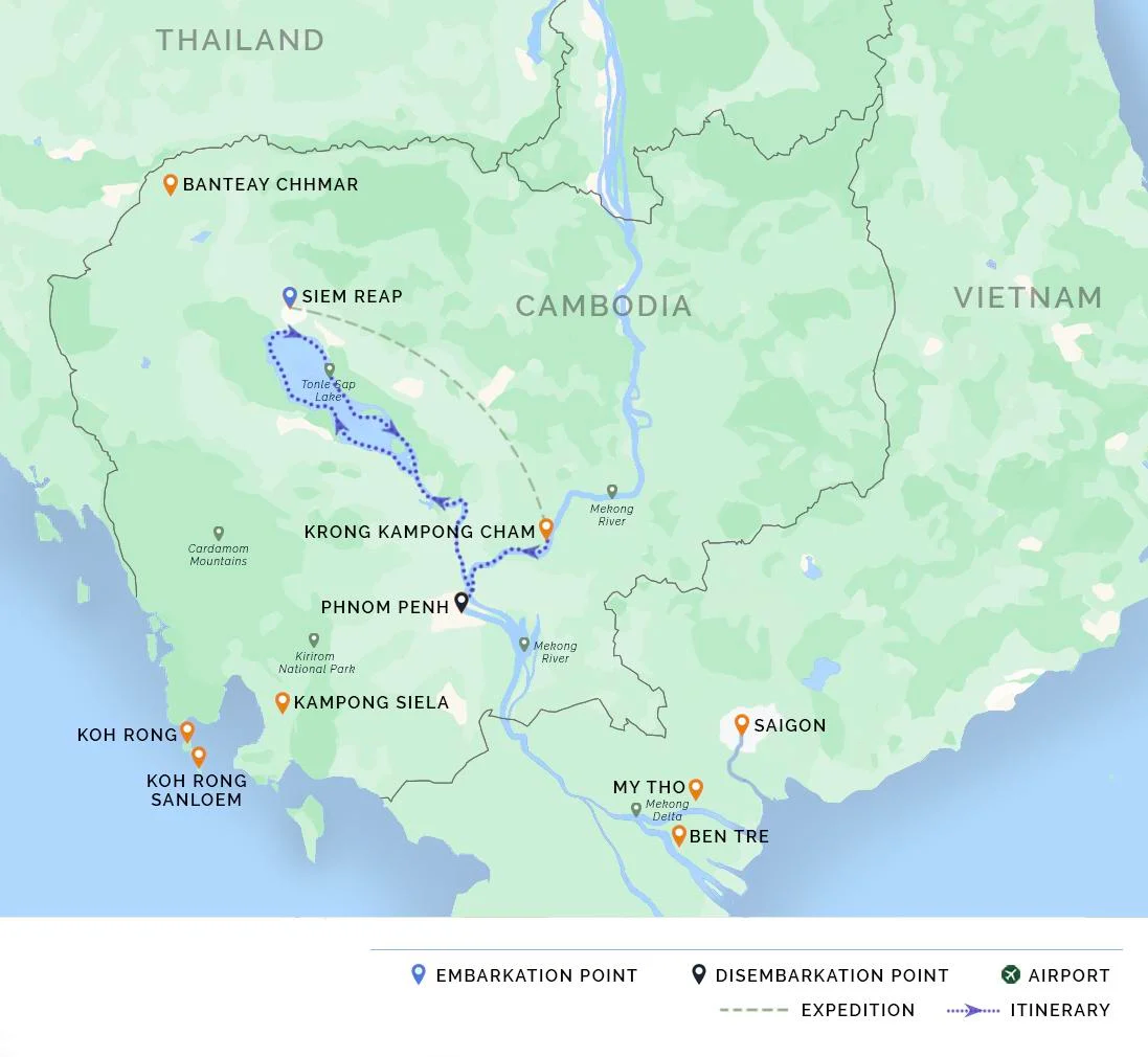 mekong river cruise flight centre